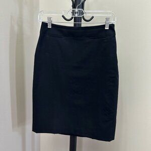 Banana Republic black suit skirt